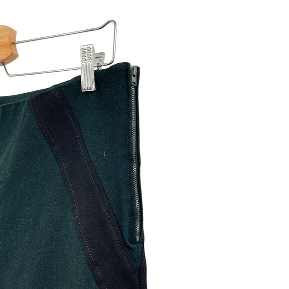 Joseph New Spark Gabardine Stretch Pants Legging Dark Green Size 42 US 10 - Picture 5 of 12